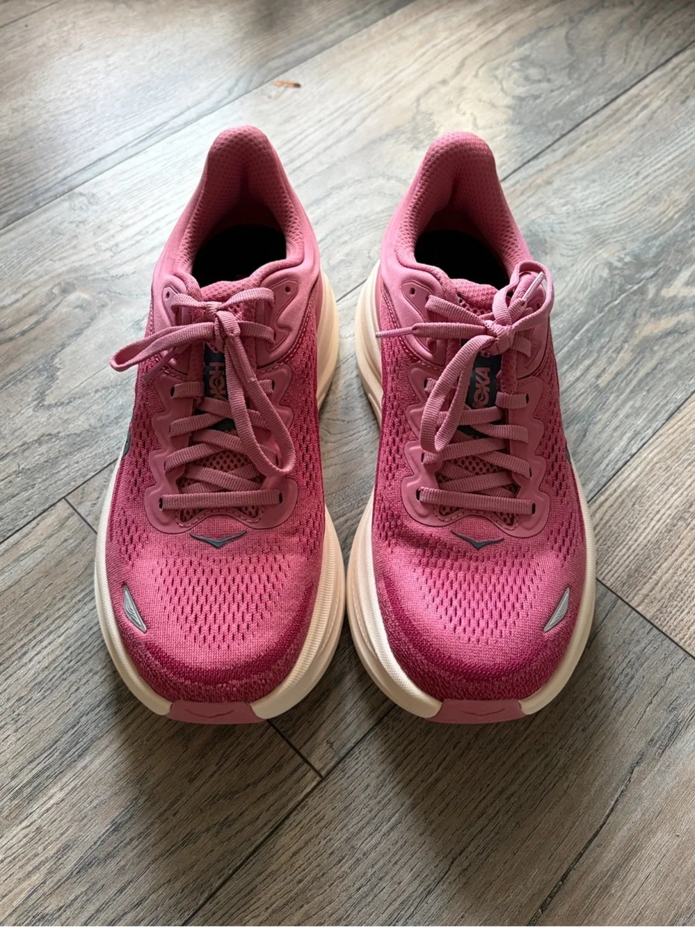Hoka Bondi 9 Sneakers Lingonberry Cranberry Running Athletic Shoes Women’s 8 NEW - Picture 15 of 15